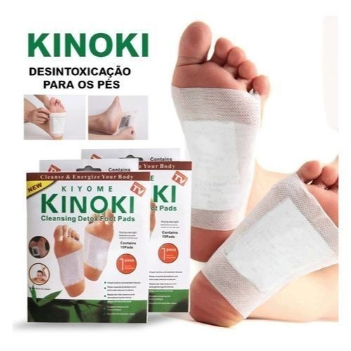 Kit 10 Adesivo Detox - Elimina Dores, Inchaços e Desintoxica - 100% Natural