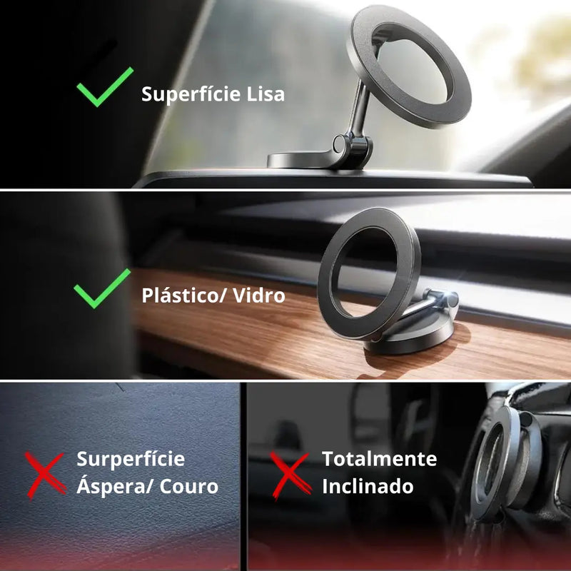 Suporte Ultra Magnético de Celular para Carro MagSafe - FIXCELL (PV)