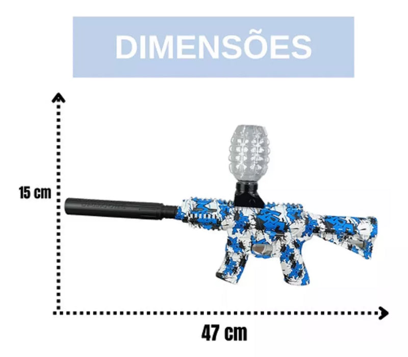 Brinquedo Arminha Bolinhas De Gel Elétrica Automática