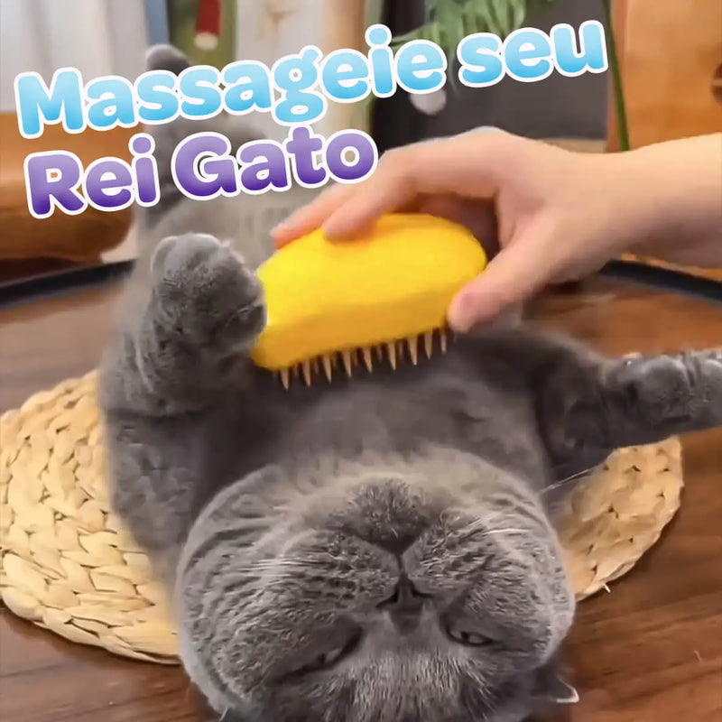 Escova Spa® de Gato 3 em 1