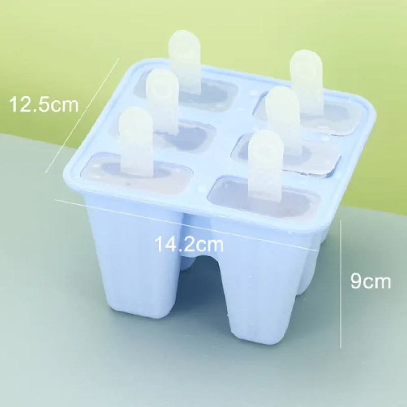 Moldes de picolé de Silicone, 10 peças