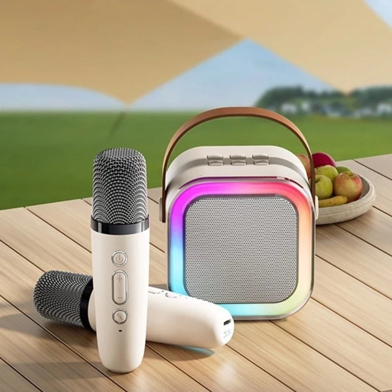 Kit Karaokê Portátil Bluetooth