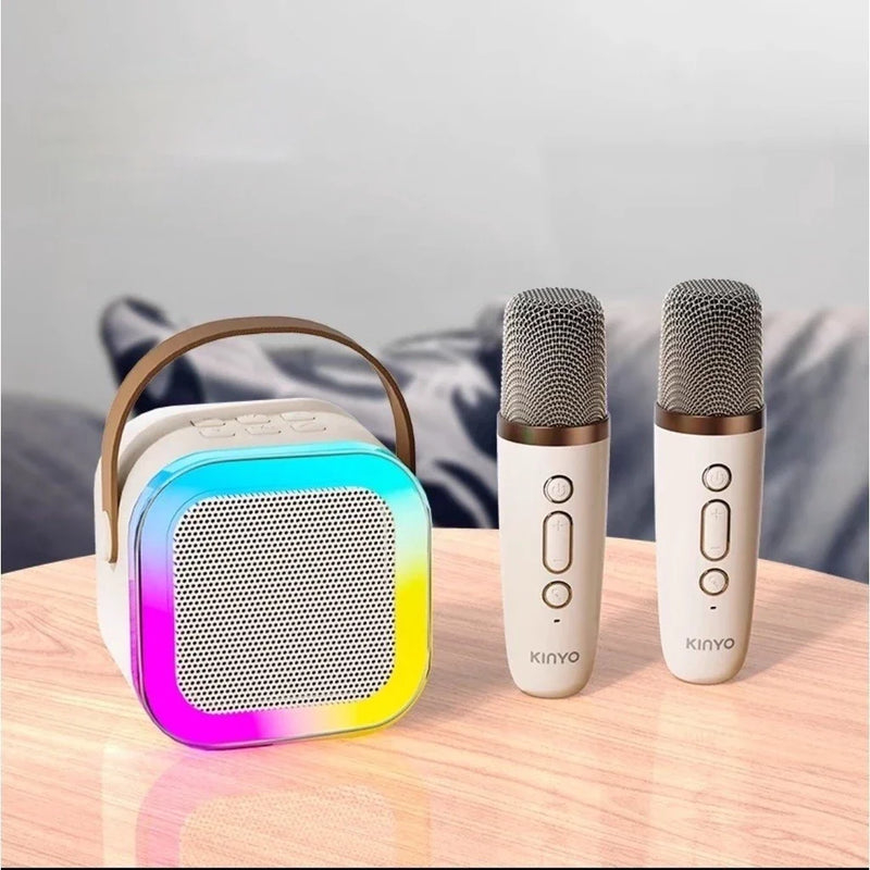 Kit Karaokê Portátil Bluetooth